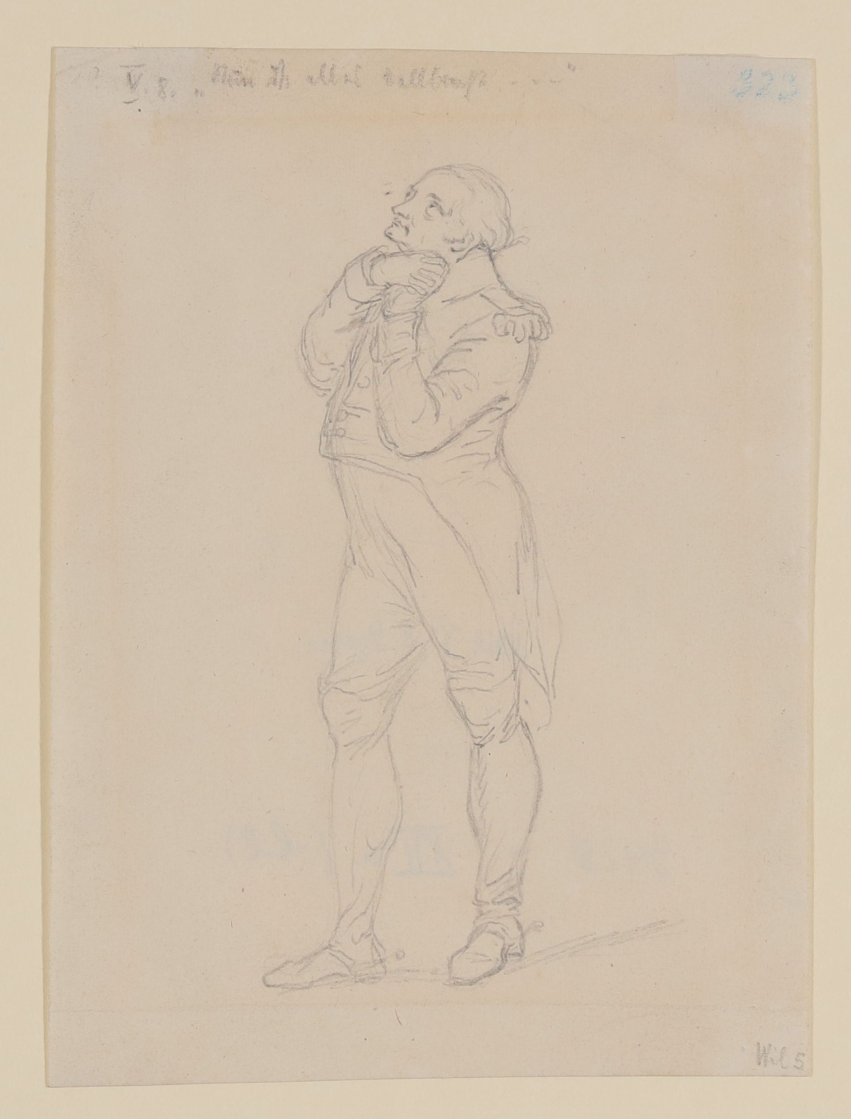 Gebrüder Henschel (Kupferstecher), August Wilhelm Iffland als Hauptmann Wildenhain in "das Kind der Liebe" von Kotzebue