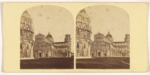 Unknown, General View of the Dome's Place. Pisa.