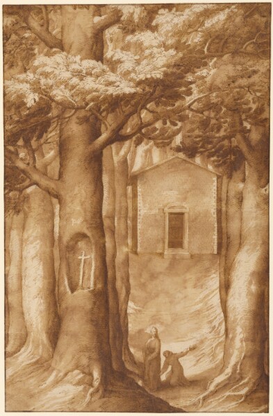 Jacopo Ligozzi, La Verna: The Chapel of the Blessed Giovanni della Verna