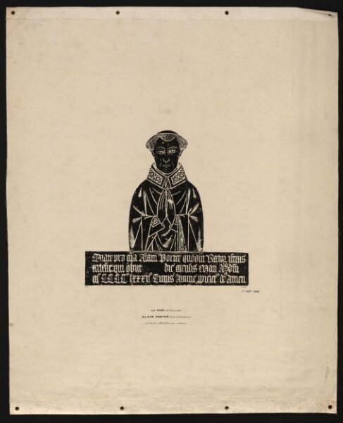 Unknown, Alan Porter, rector