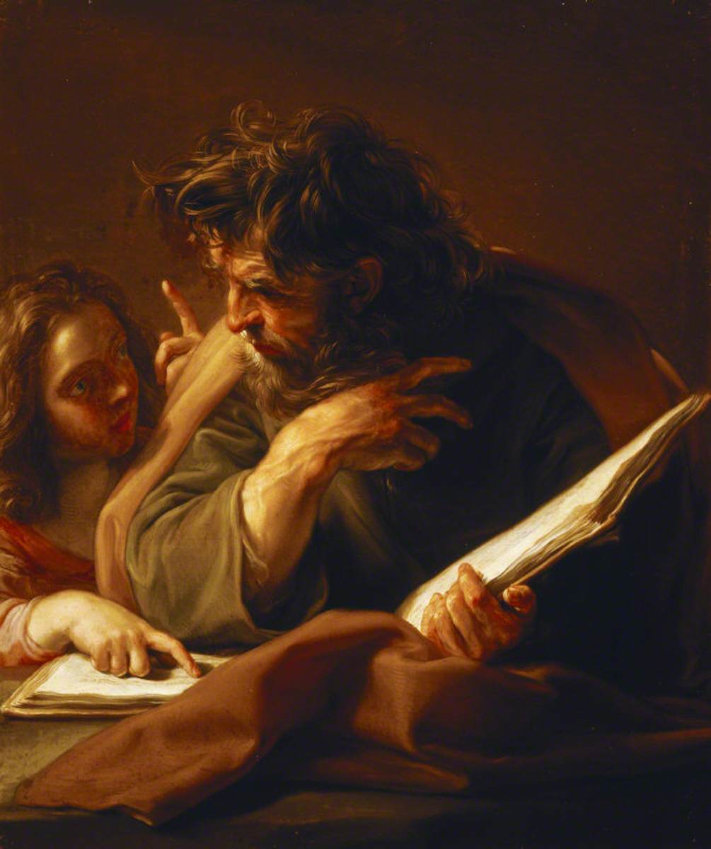 Pompeo Batoni, Saint Matthew