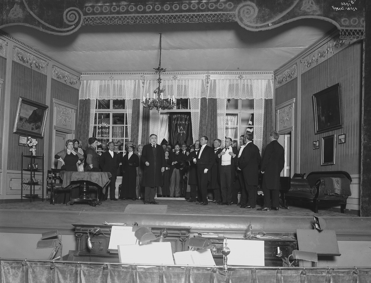 Anders Beer Wilse, Prot: Fahlstrøms Theater Samfundets Støtter