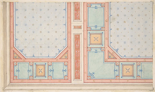 Jules-Edmond-Charles Lachaise, Design for a ceiling