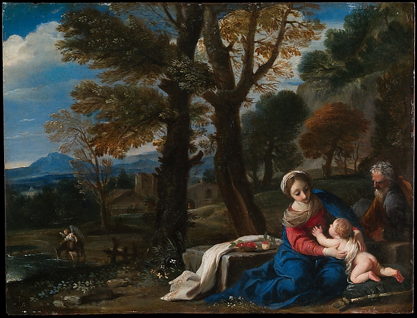 Pier Francesco Mola, The Rest on the Flight into Egypt