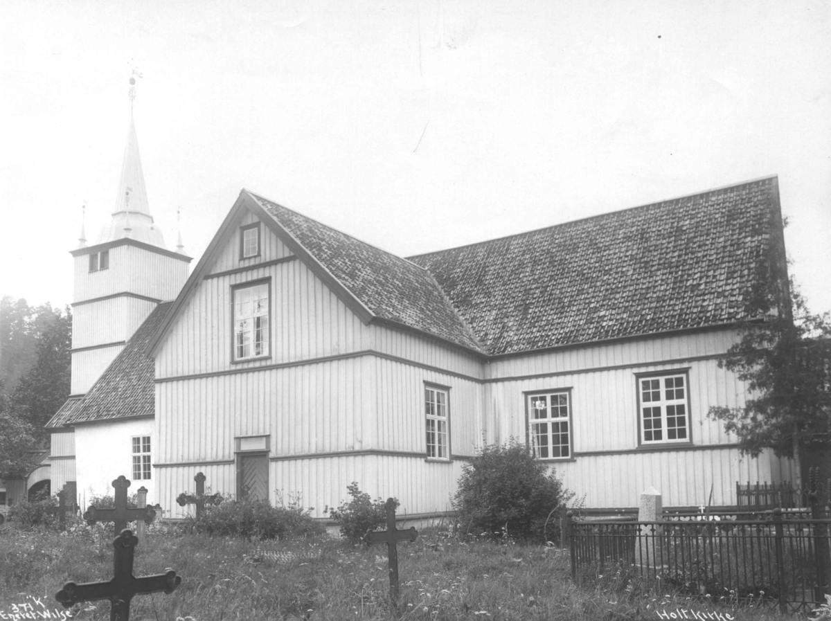 Anders Beer Wilse, Holt kirke