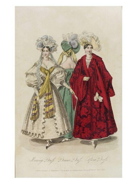unknown, Pictorial History of Female Costume from the year 1798 to 1900