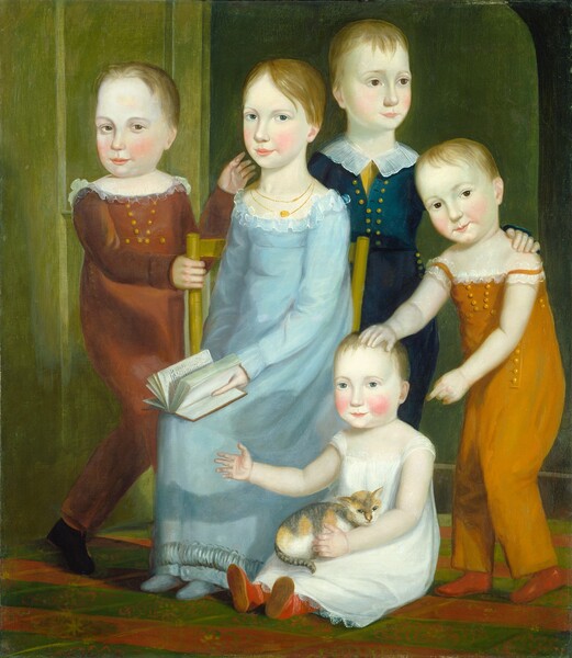 American 19th Century, Five Children of the Budd Family