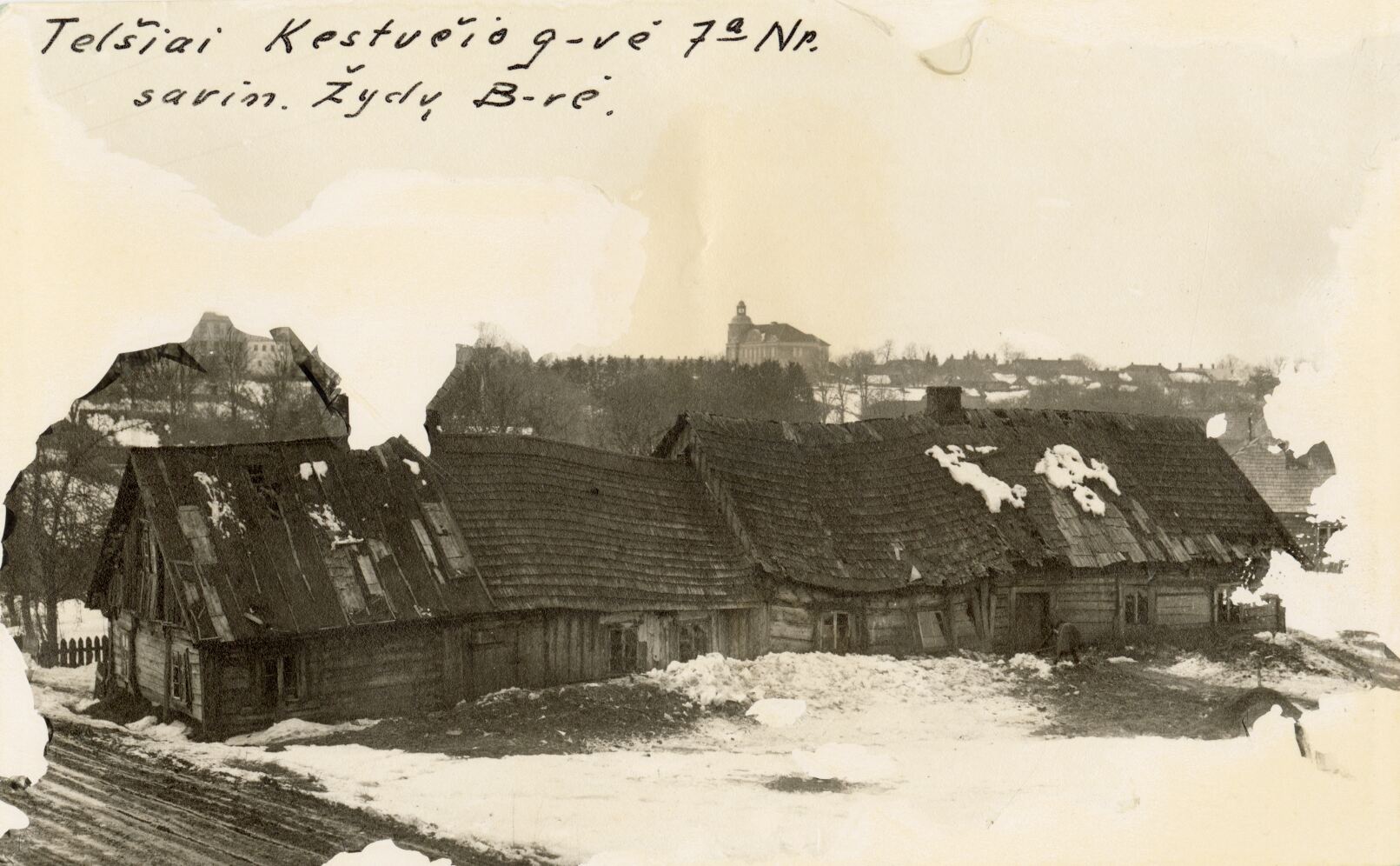 Nežinomas fotografas, Telšiai, Kęstučio g-vė Nr. 7a, savininkas – Žydų bendrovė