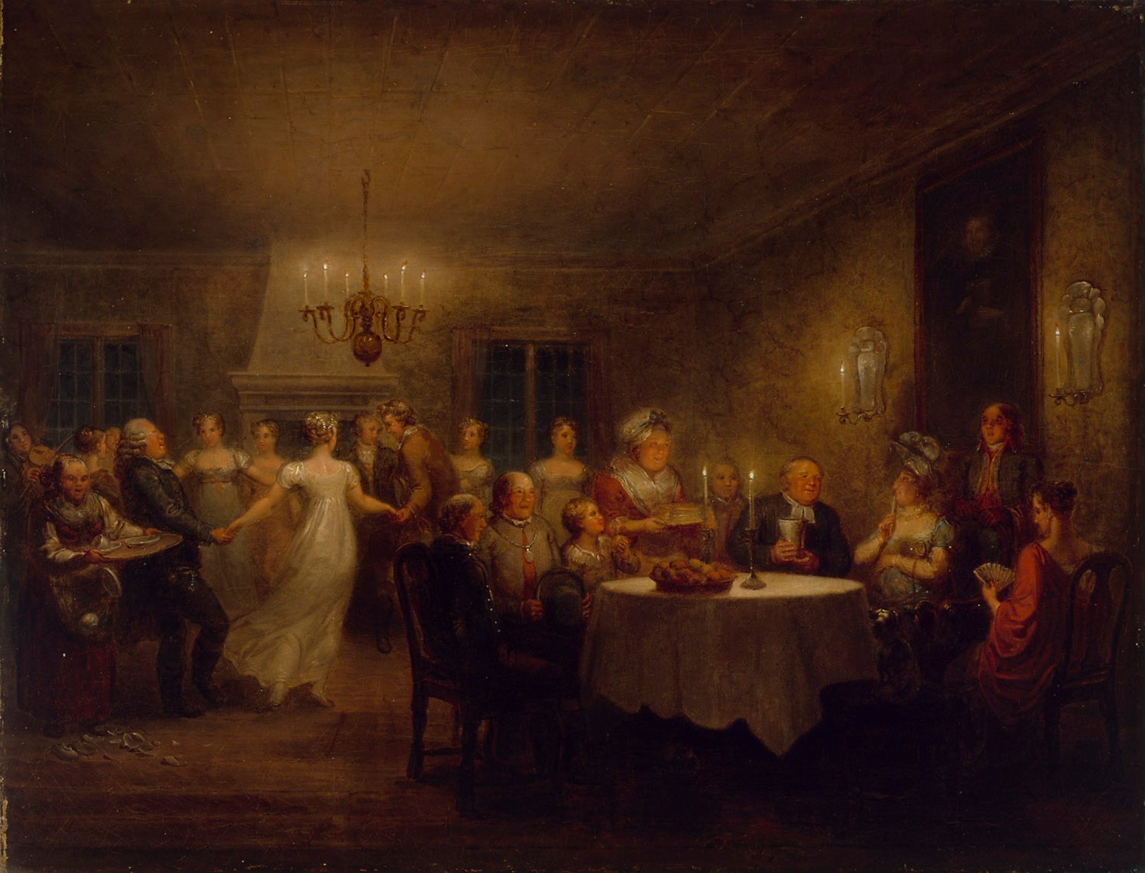 Aleksander Lauréus, Party at the Parsonage