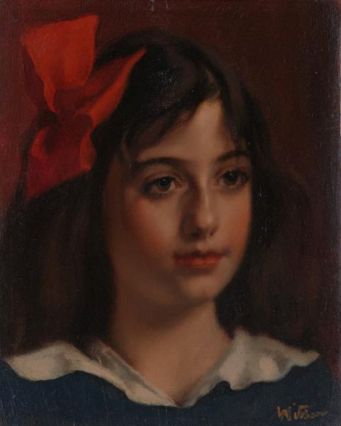 Willem Witsen, Portret van een meisje