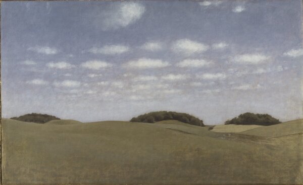 Vilhelm Hammershøi, Landskap. Från Lejre