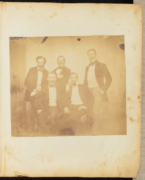 Jakob Höflinger, [Group portrait of men]