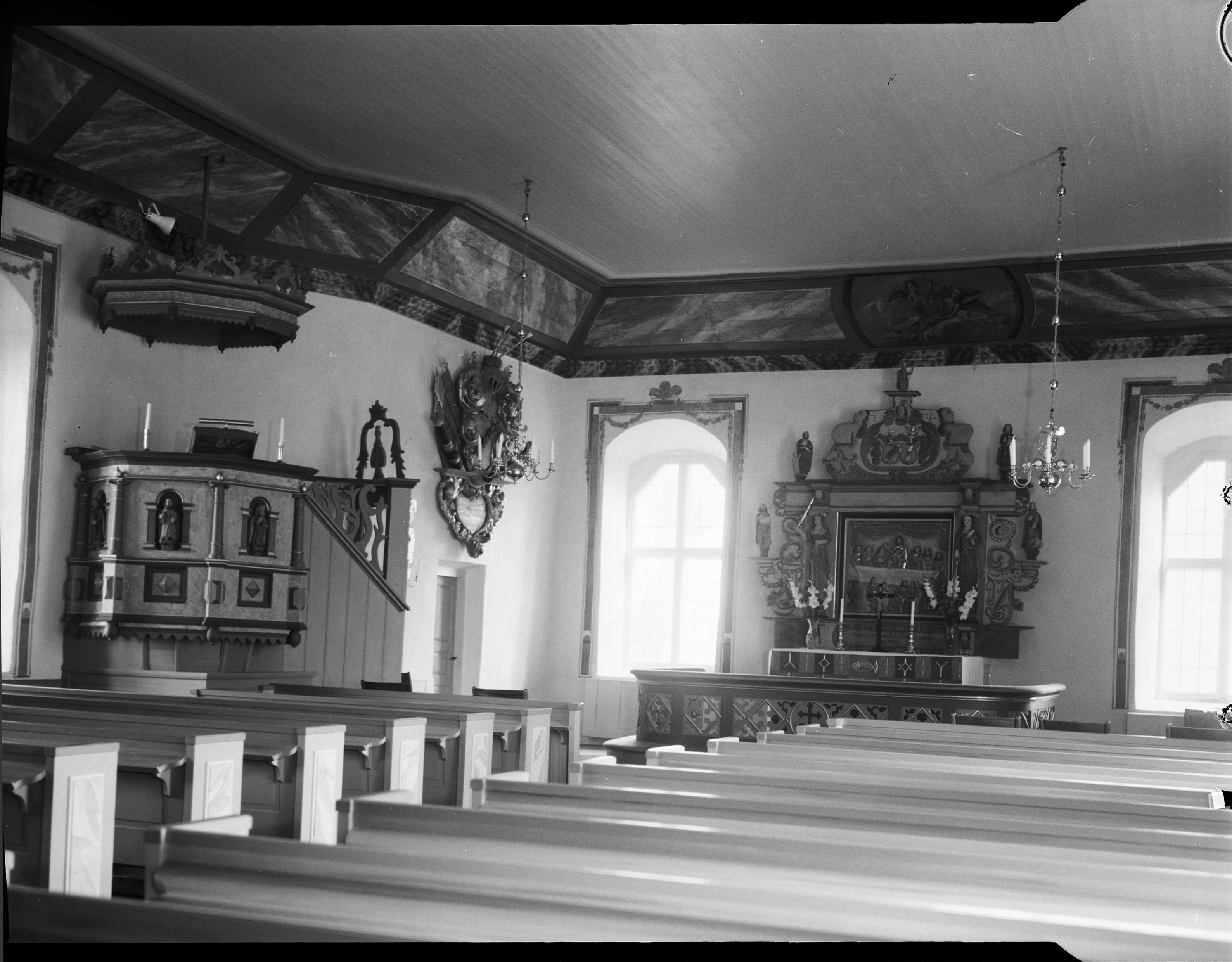 Olle Hellström, Laske-Vedums kyrka