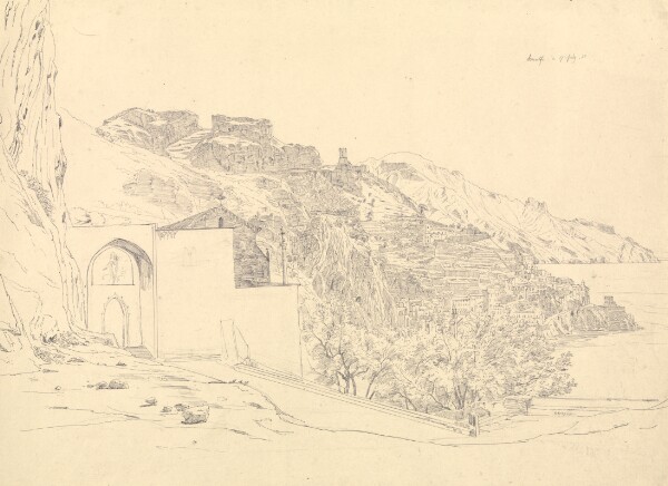 Carl Wagner, View of Amalfi