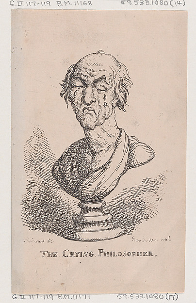 Thomas Rowlandson, The Crying Philosopher