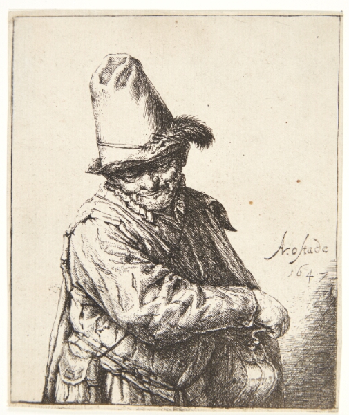 Adriaen van Ostade, Lirekassemand