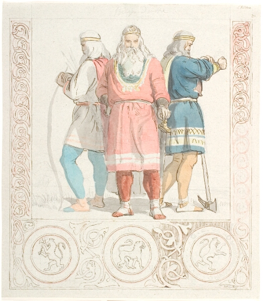 Lorenz Frølich, Ørvarodd, Holger Danske, Stærkodder