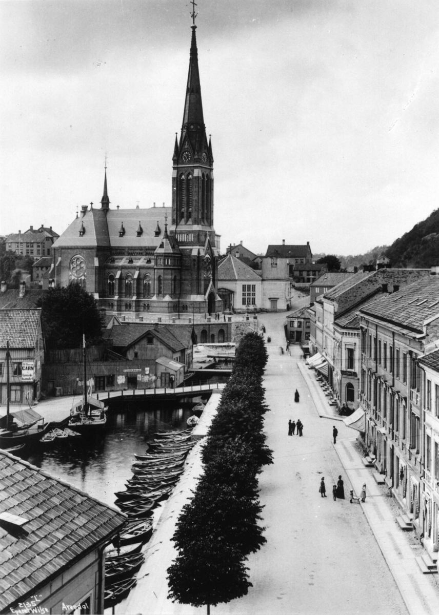 Axel Lindahl, Arendal k. 190, ca. 1885-92.