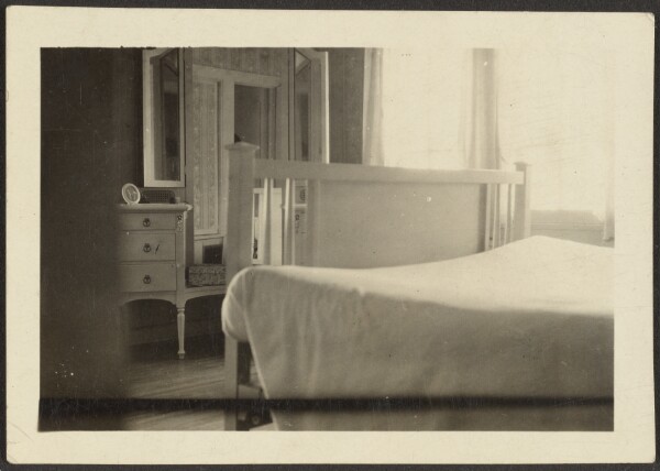 Louis Fleckenstein, [Bedroom Interior]