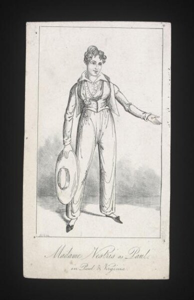 unknown, Madame Vestris as Paul