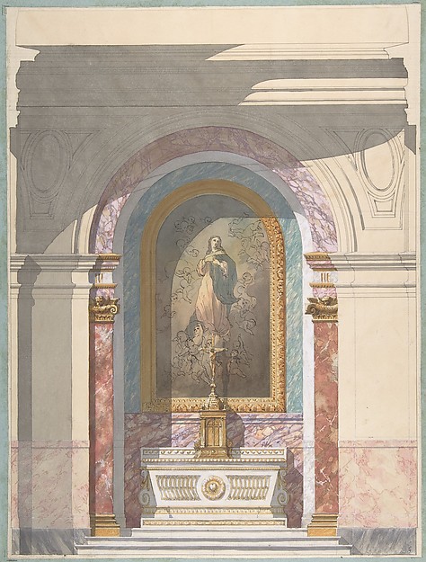 Jules-Edmond-Charles Lachaise, Design for Altar