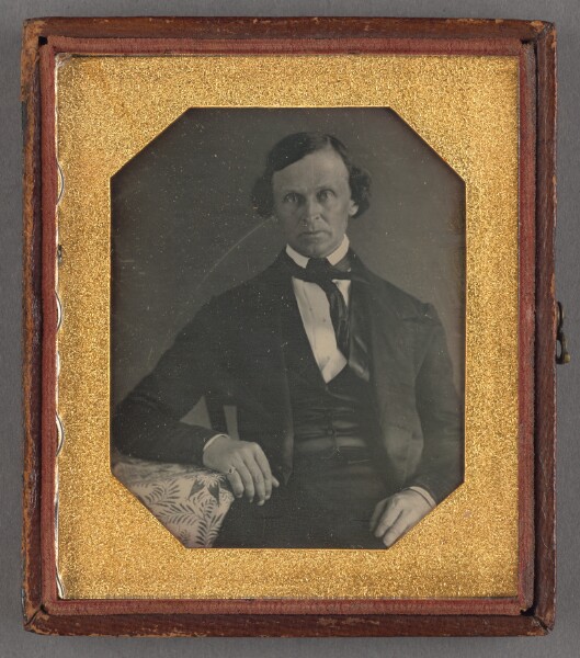 Unknown, [Portrait of a Seated Man]
