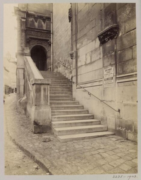 Atget, Jean-Eugène-Auguste, Church of St Maclou, Pontoise, France