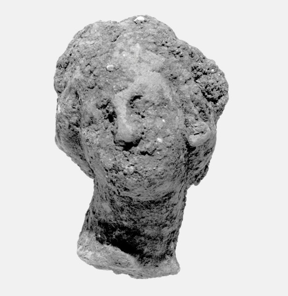 Unknown, Head with Melon Coiffure