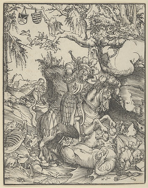 Lucas Cranach the Elder, St. George on Horseback Slaying the Dragon