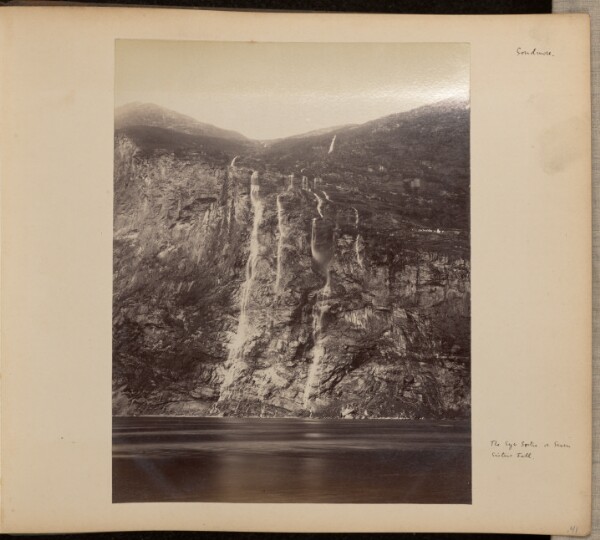 Unknown, The Syv Søstre or Seven Sisters Fall