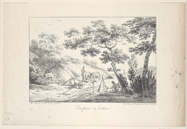 Horace Vernet, The Battery Group