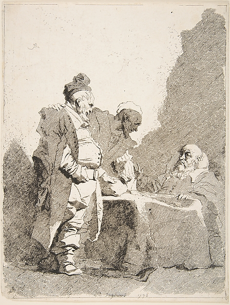 Jean Honoré Fragonard, The Tax Collectors (Les Traitants)