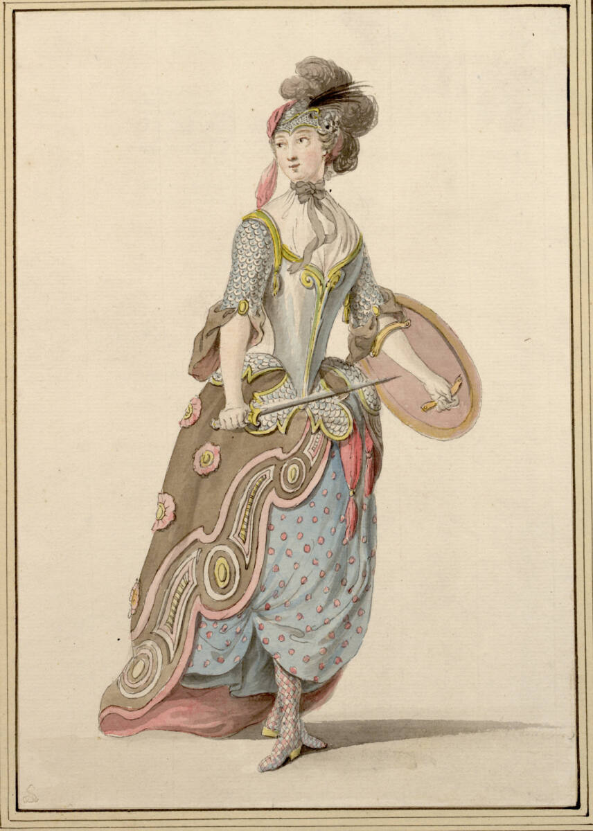 FrancescoPonte, Vestiario dell'Artemisia Opera: IX. Amazzone del Seguito de Artemisia