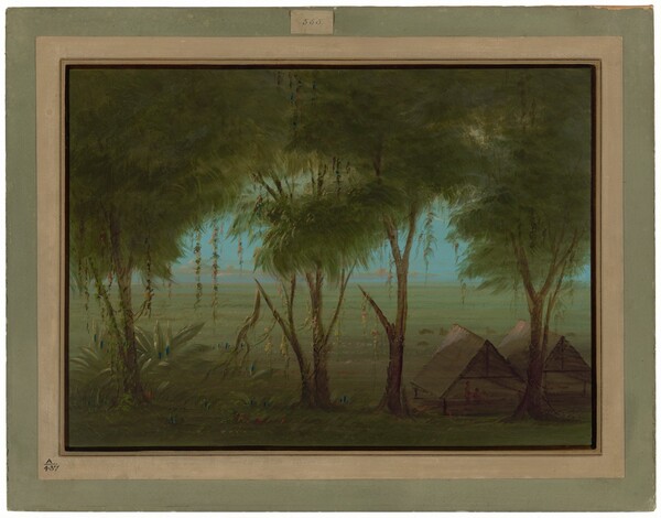 George Catlin, A Connibo Village