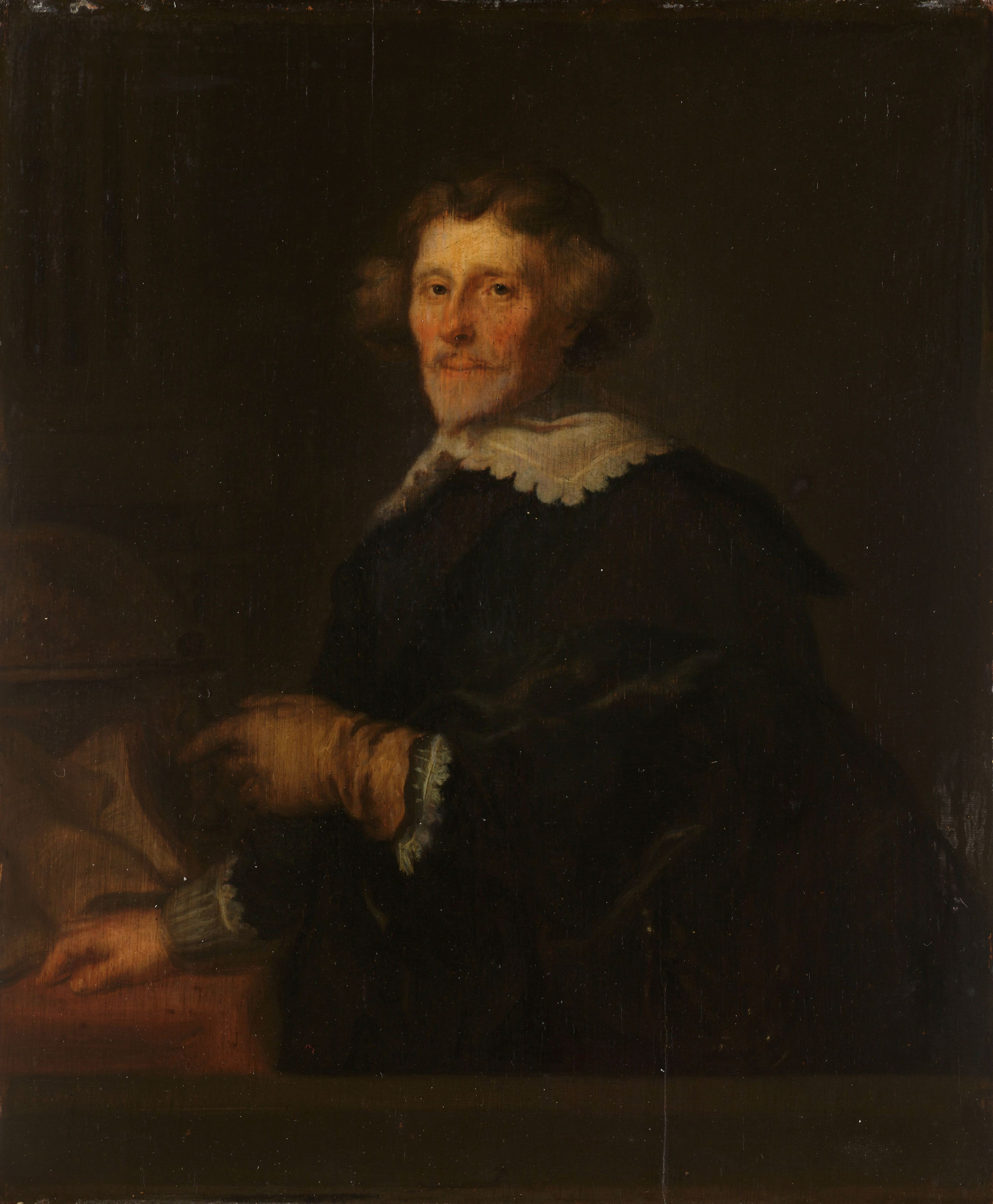 Joachim von Sandrart the Elder, Portrait of Pieter Cornelis Hooft (1581-1647), High bailiff of Muiden, historian and poet