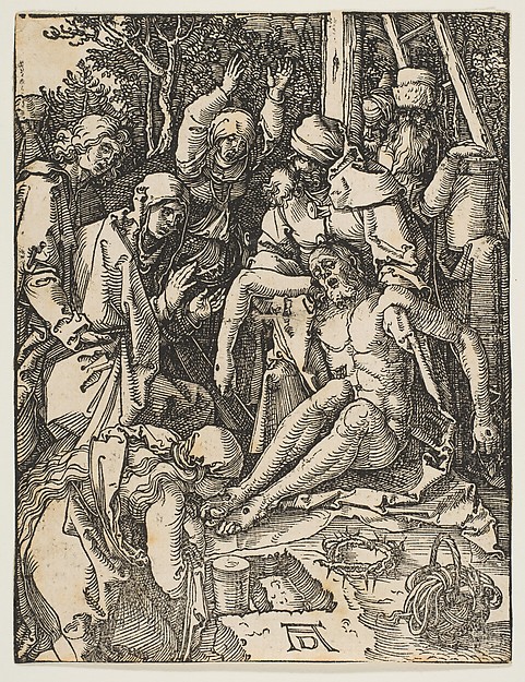 Albrecht Dürer, The Lamentation, from "The Small Passion"