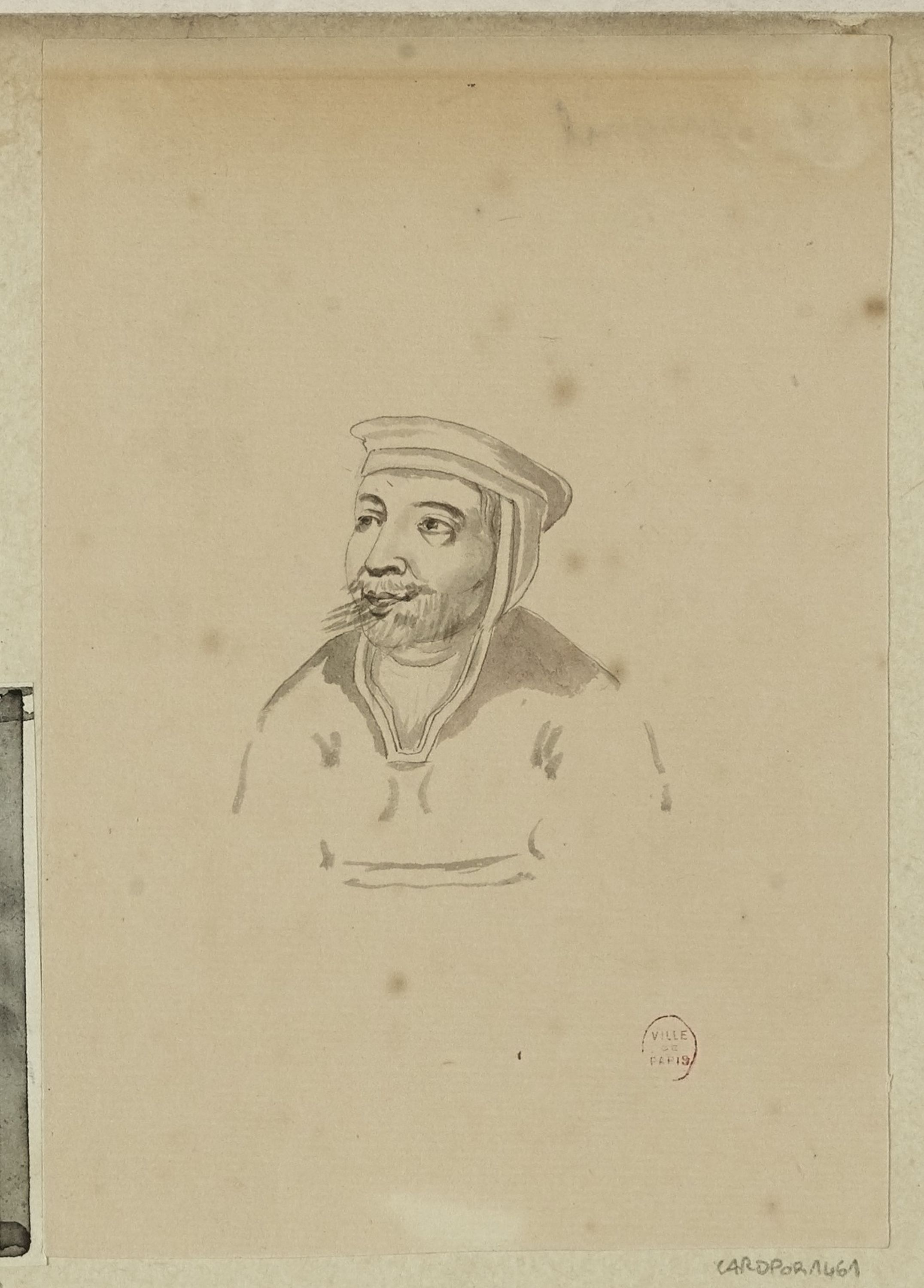 Anonyme, Portrait de Gaultier-Garguille.