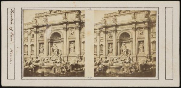 Unknown, Trevi Fountain in Rome