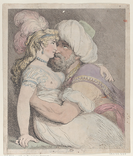 Thomas Rowlandson, An Amorous Turk