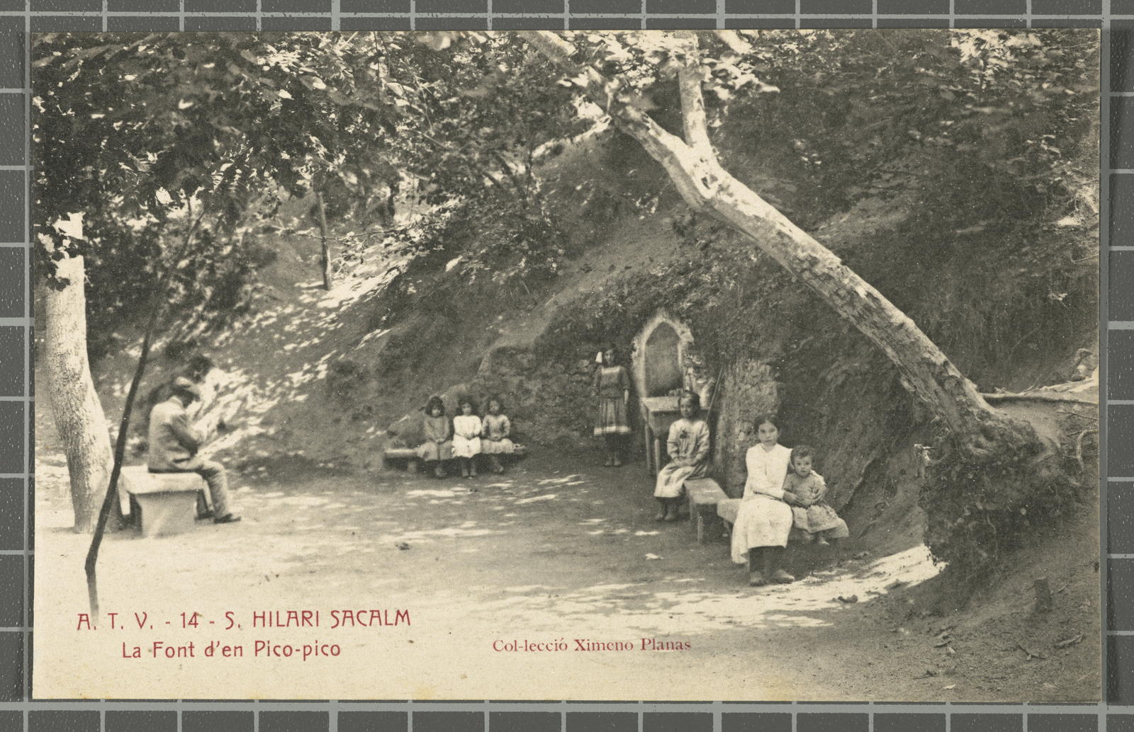 Josep Ximeno Planas, A.T.V. - 14. S. Hilari Sacalm. The Source of in Pico-Pico