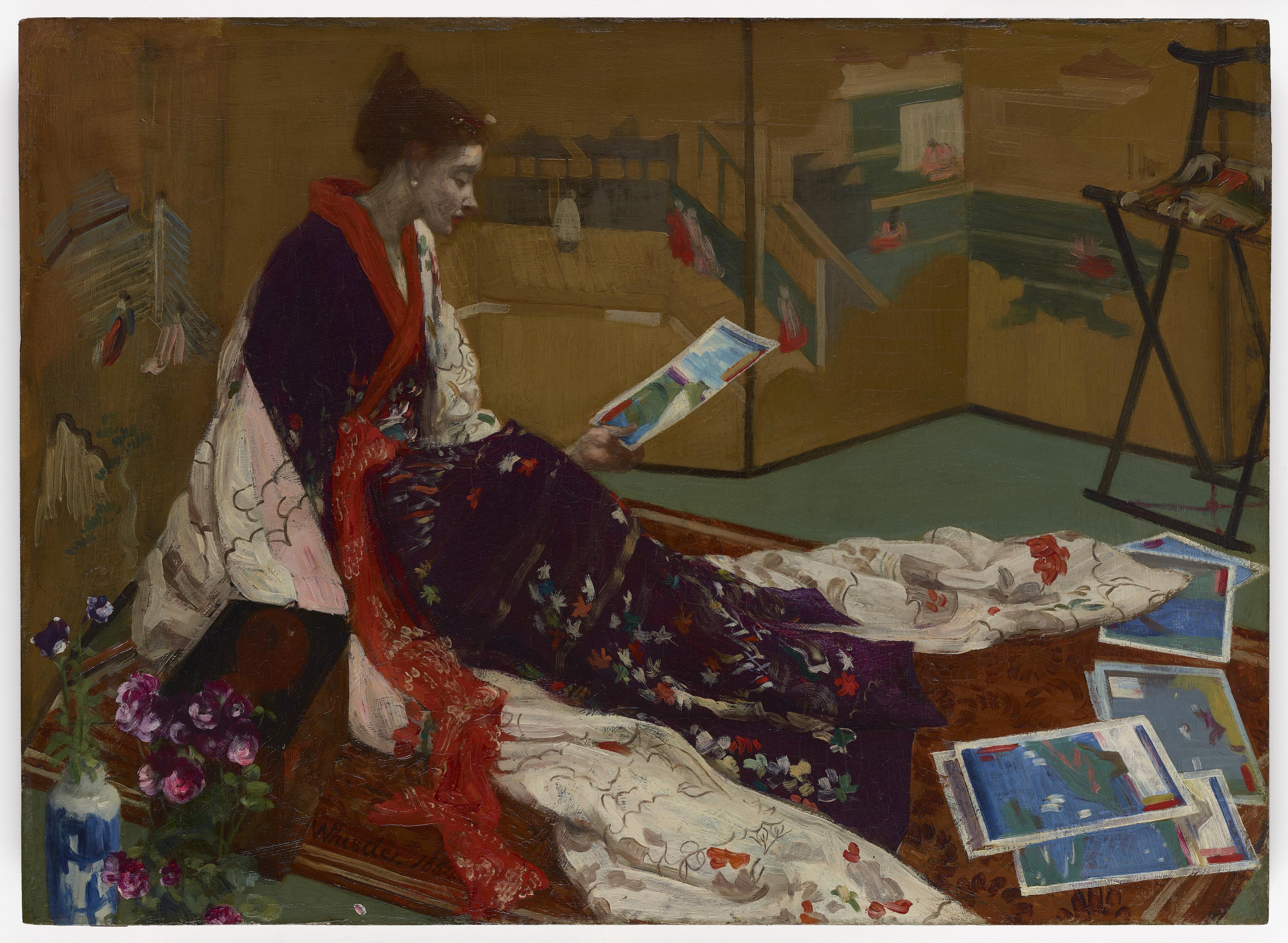 James McNeill Whistler, Caprice in Purple and Gold: The Golden Screen