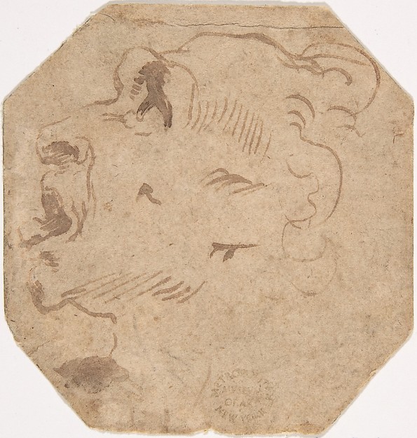 Anonymous, Italian, 16th century, Head of a Man in Profile