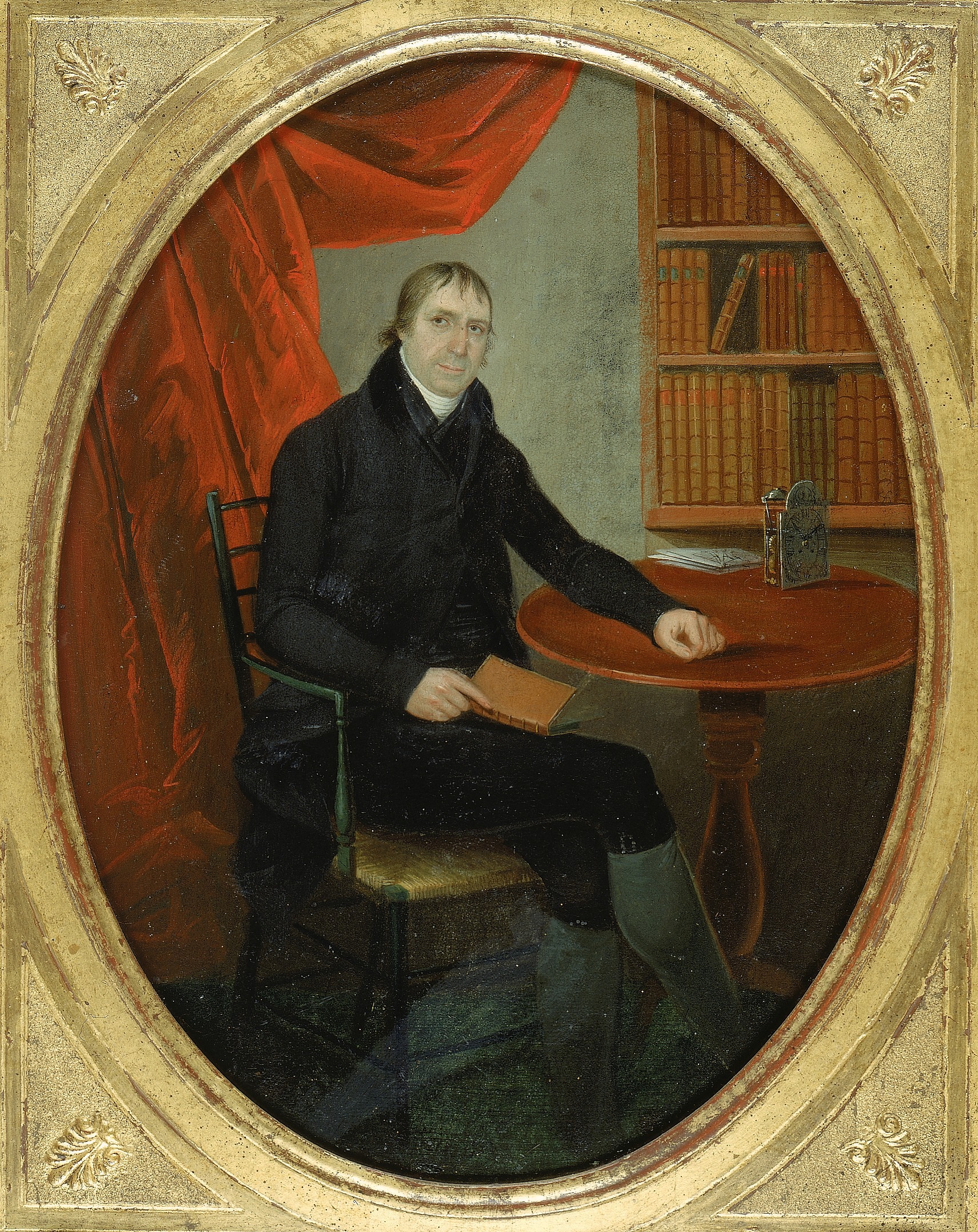 Ralph Earl, Portrait of a Connecticut Clockmaker