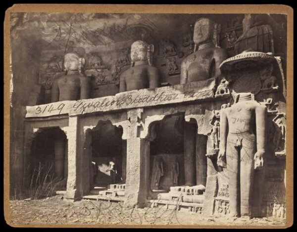 Francis Frith, Gwalior Buddhist Figures
