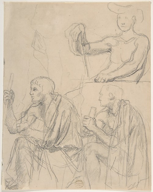 Jean Auguste Dominique Ingres, Study of Figures