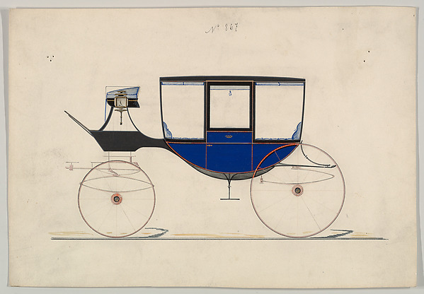 Brewster & Co., Curtain Coach #867