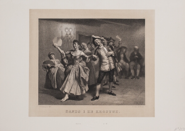 Adolph Kittendorff, Dans i en krostue