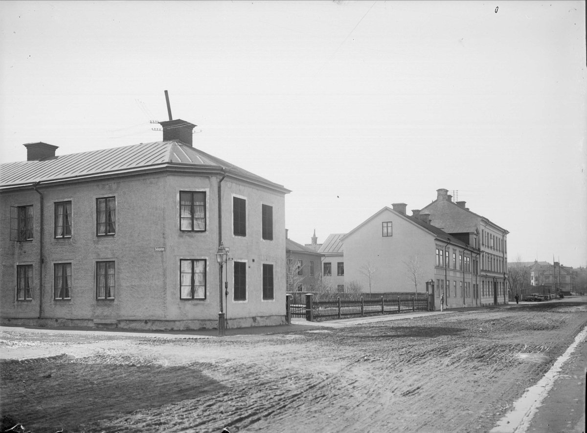 Alfred Dahlgren, S:t Persgatan - Salagatan, Kvarngärdet, Uppsala 1901 - 1902