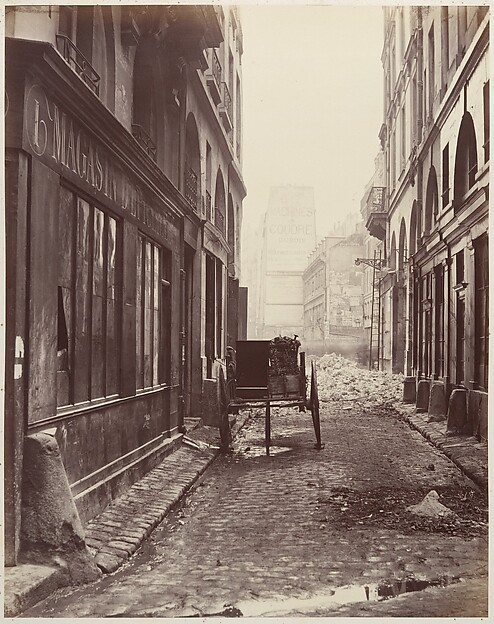 Charles Marville, Rue Estienne, de la rue Boucher
