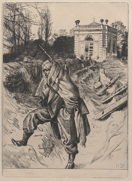 James Tissot, Grand'Garde (Souvenir of the Siege of Paris)